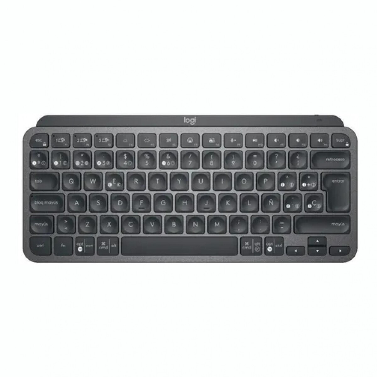 Teclado Inalámbrico LOGITECH MX Keys Mini BT Sensor De Luz - Graphite 