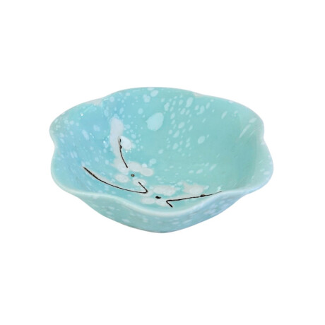 Bowl de ceramica con forma de flor Bowl de ceramica con forma de flor