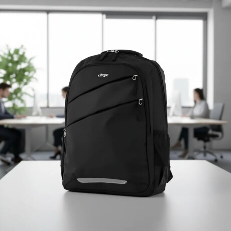 Mochila Urbana Arye San Antonio Varias Reparticiones 35 lts Negro