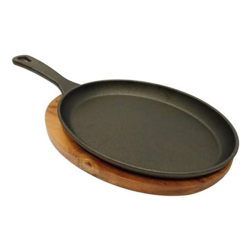 Sartén Ovalado Wayu Hierro Fundido Con Base Parrilla Cocina Sartén Ovalado Wayu Hierro Fundido Con Base Parrilla Cocina