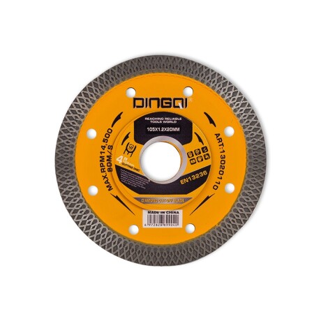 DINGQI DISCO DIAMANTADO ULTRAFINO PORCELANATO 230MM Dingqi Disco Diamantado Ultrafino Porcelanato 230mm