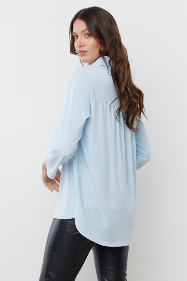 Blusa Cuello Camisa CELESTE