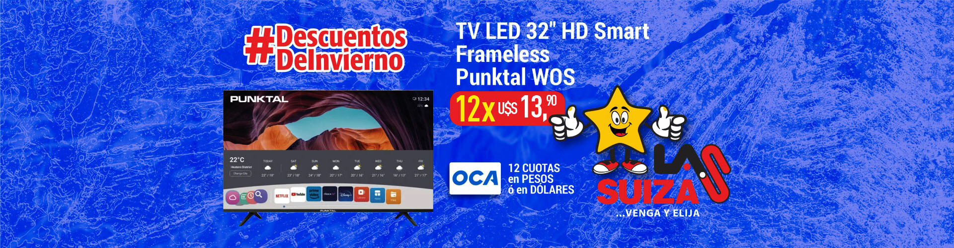 TV Led Punktal 32"