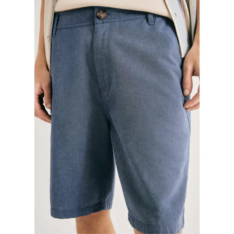 BERMUDA MASC AZUL MEDIO