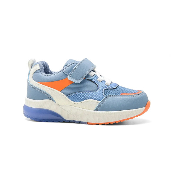 DEPORTIVO KIDS TAYLOR CON VELCRO - AMERICAN SPORT AZUL