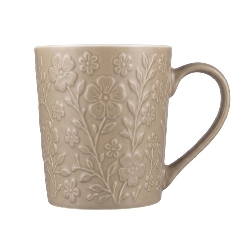 TAZA CERAMICA BEIGE Unica