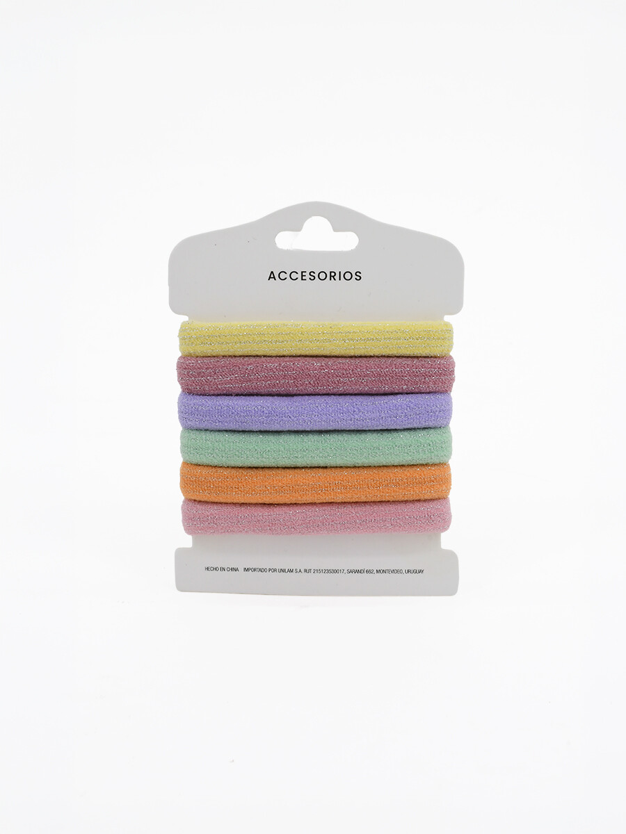COLITA PACK X 6 - MULTICOLOR 