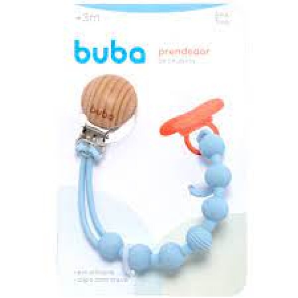 Clip bambu silicona BUBA new celeste