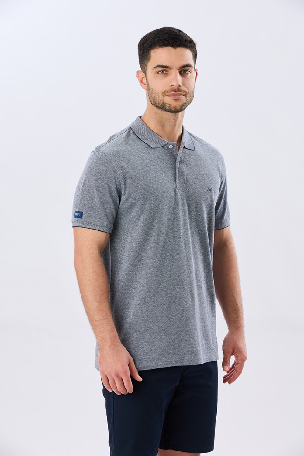 REMERA POLO LISA PIQUÉ Oxford