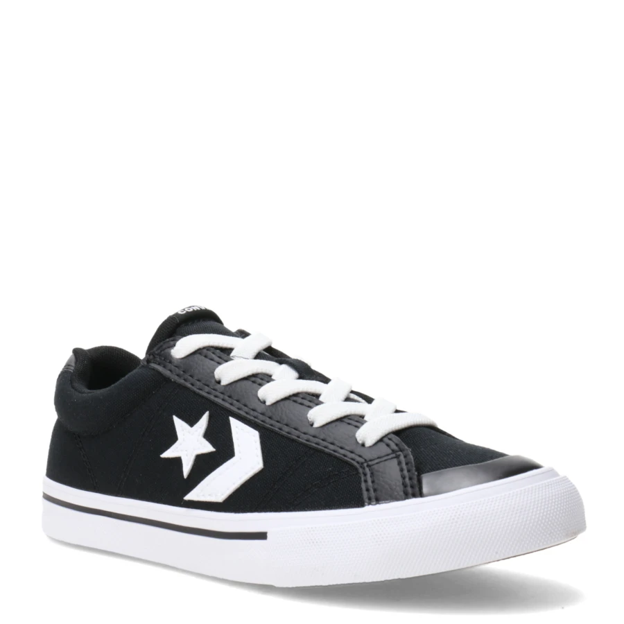Championes de Niños Converse Sport Casual Easy on Negro - Blanco