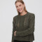 Sweater Ranca Verde Oliva Oscuro