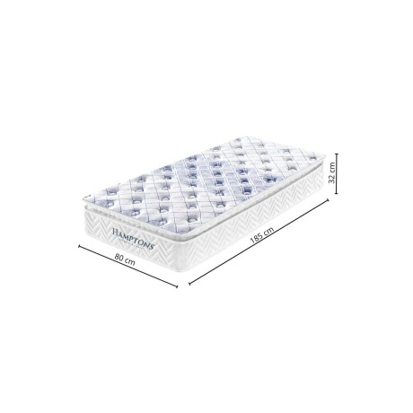 Colchon de resortes 1 plaza Hamptons Rhenium Colchon de resortes 1 plaza Hamptons Rhenium