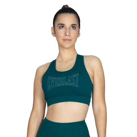 BRA FEM POLY/SPX EVERLAST RACERBACK GN W6 VERDE