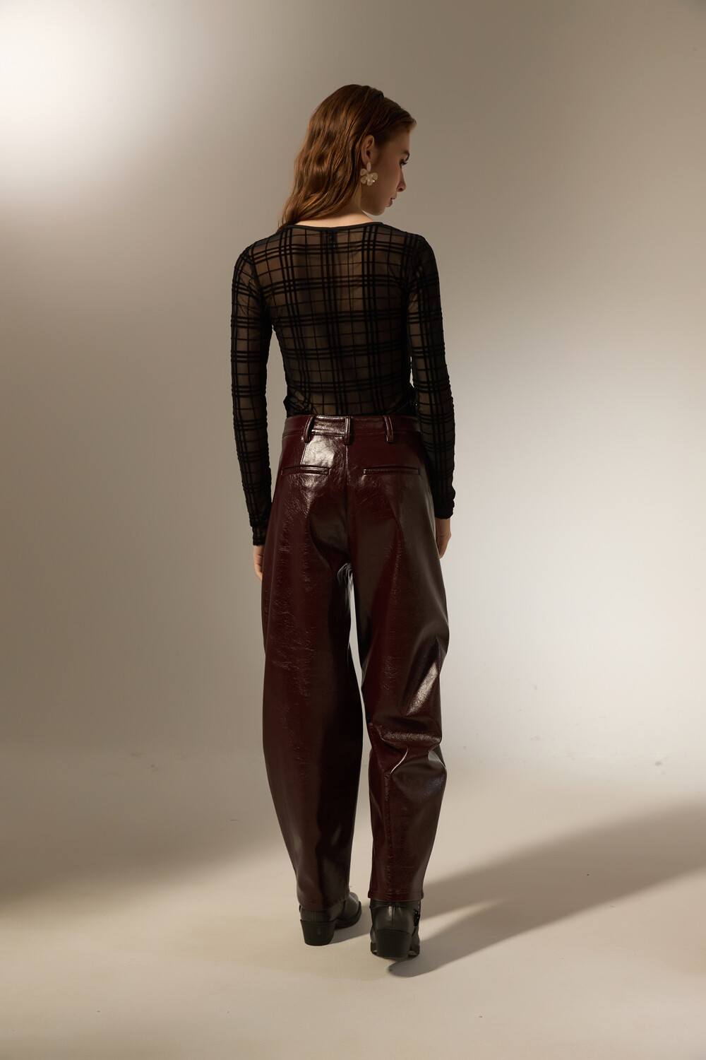Pantalon Nurika Cereza Oscuro
