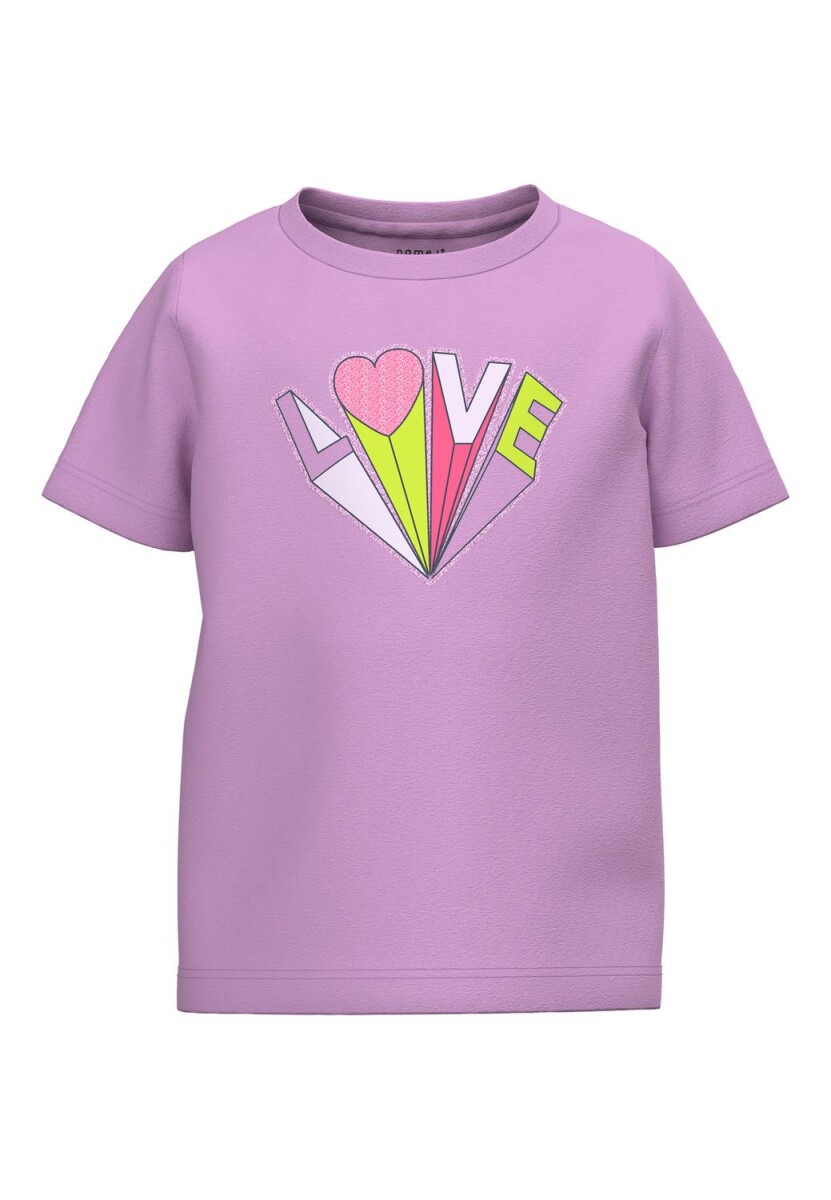 Camiseta Kleo - Violet Tulle 