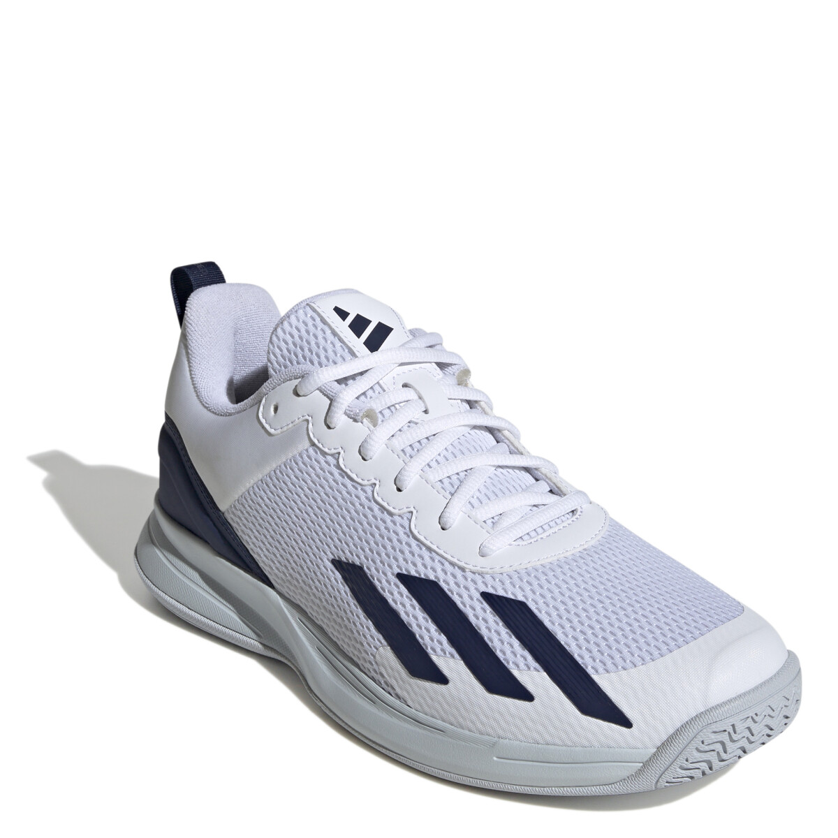 Championes de Hombre Adidas Courtflash Speed - Blanco - Azul Marino 