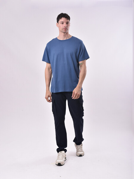 REMERA NAUPLIA AZUL OSCURO