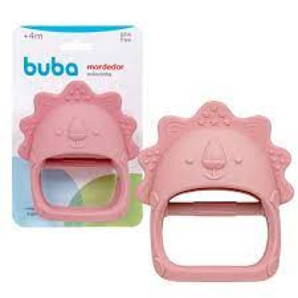 Mordillo guante BUBA rosado