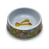 Plato Comida Agua Mascota Perros Gatos Comedero Bebedero Variante Color Mostaza