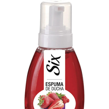 JABON ESPUMA DE DUCHA SIX 270 ML FRUTOS ROJOS JABON ESPUMA DE DUCHA SIX 270 ML FRUTOS ROJOS