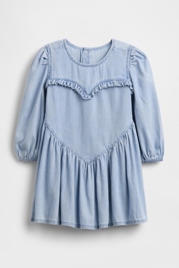 Vestido De Jean Toddler Niña Medium Wash
