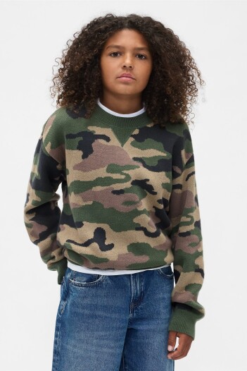 Buzo De Algodòn Niño Camo