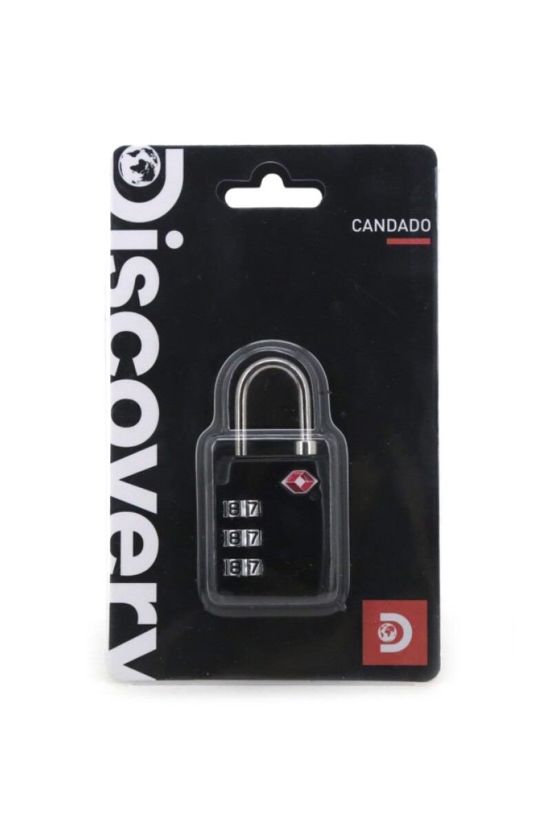 Candado para Valija - Discovery Negro