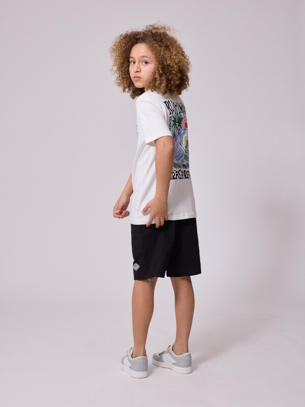 T-SHIRT ZALCONE TEEN RUSTY Blanco