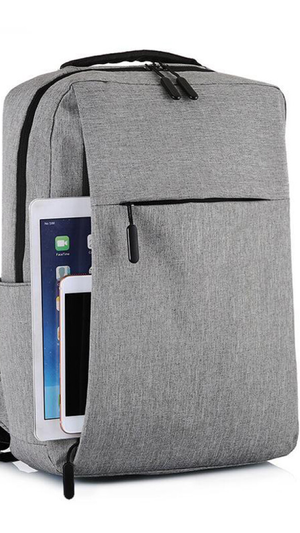 MOCHILA HERALD TRIBUNE GRIS