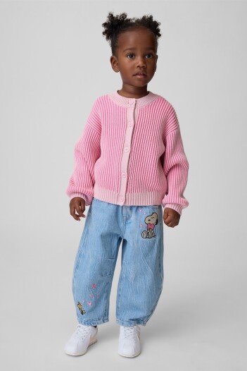 Jean Horseshoe Toddler Niña Medium Wash
