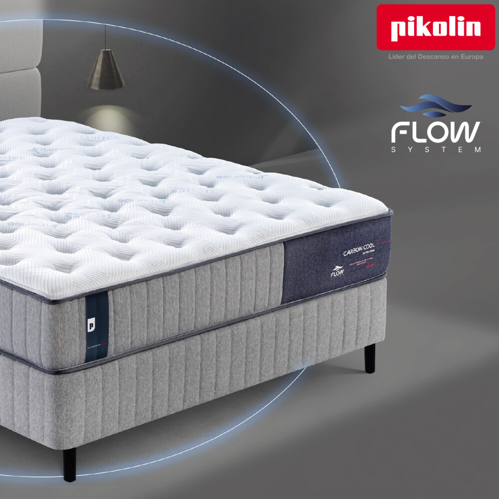 Sommier QUEEN - Pikolin Normablock Pro 250kg - Carbon Cool Sommier QUEEN - Pikolin Normablock Pro 250kg - Carbon Cool