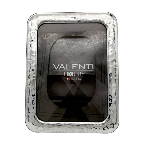 ADORNO PORTARETRATO VALENTI PLATINO 18 Plateadouniforme