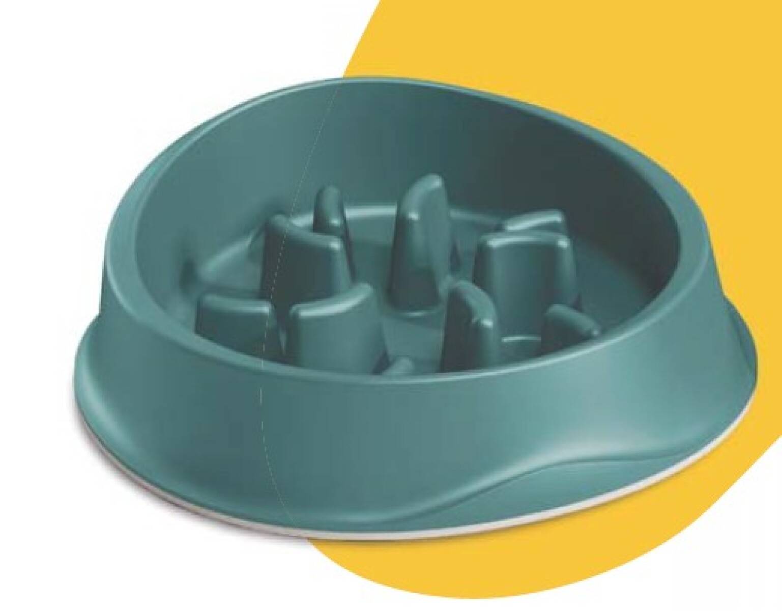 COMEDERO STEFANPLAST CHIC SLOW FOOD 0,5LT VERDE 