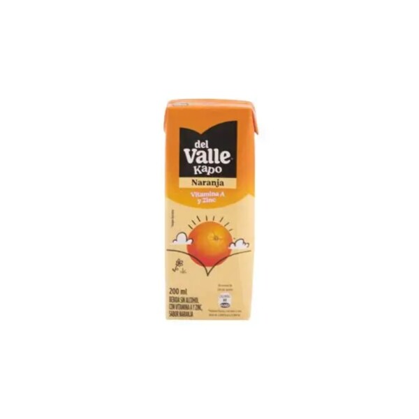 Del Valle Kapo Naranja 200ml Del Valle Kapo Naranja 200ml