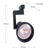 CABEZAL ROL 1L PAR30 NEGRO 120V CABEZAL ROL 1L PAR30 NEGRO 120V