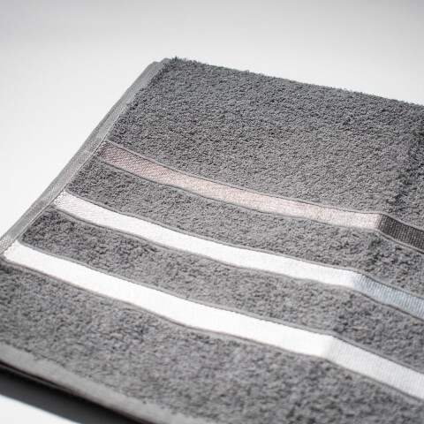 TOALLA DE BAÑO 70X130 GRIS