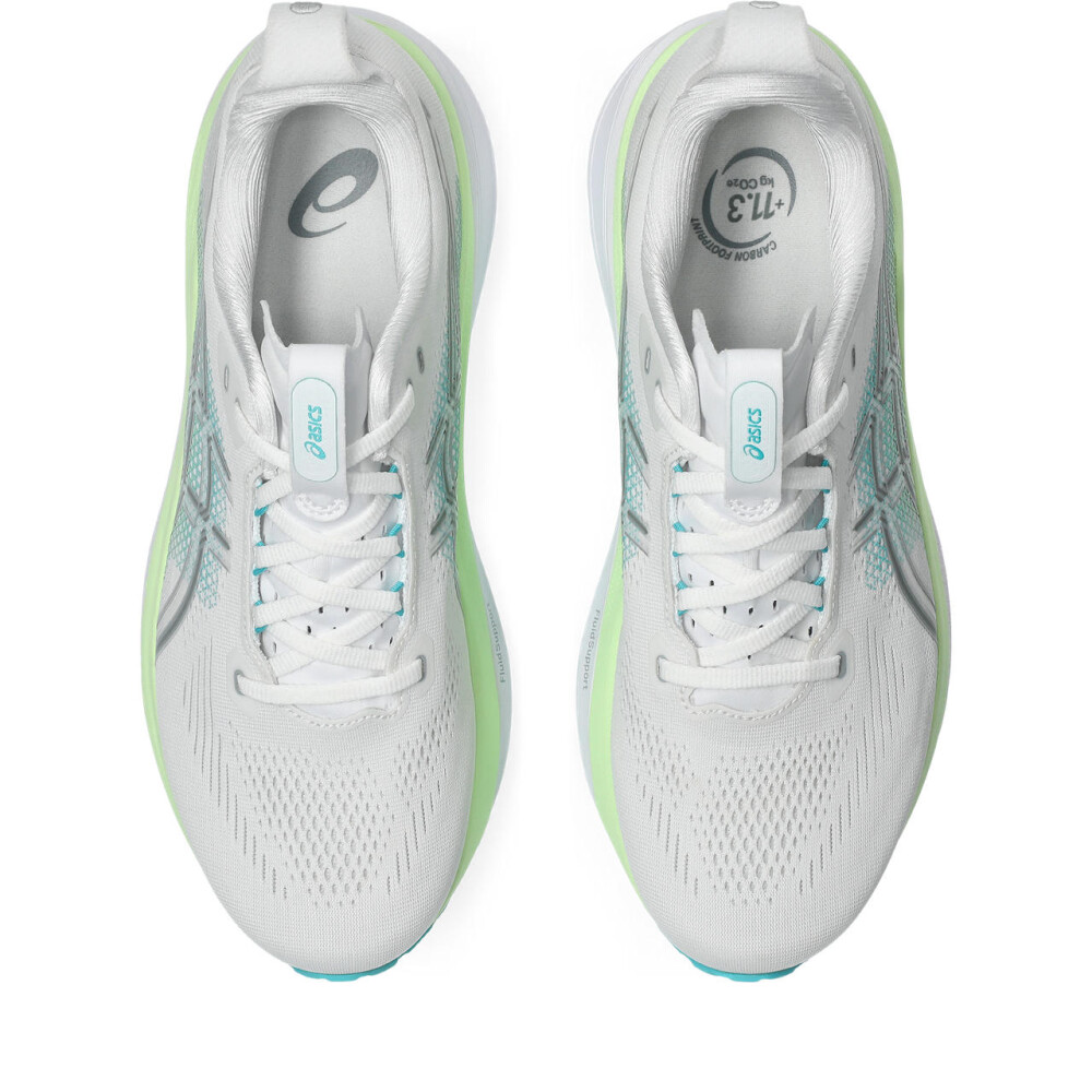 Zapatillas Running GEL-Kayano 33 Hombre White/energy Aqua