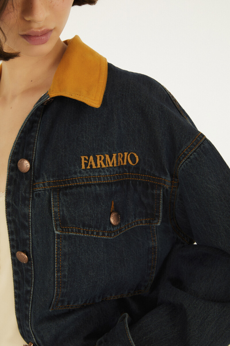 CHAQUETA DENIM Azul