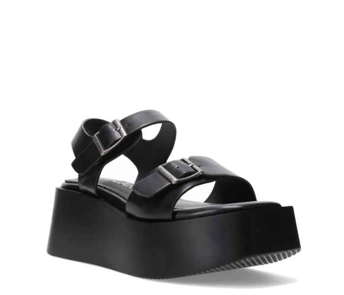 Sandalia VIXOR con plataforma Black