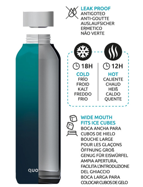 Botella térmica Quokka Solid 630ml MARMOL