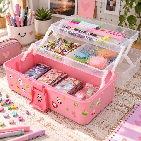 Set 1200 piezas Con Valija Para Hacer Pulseras Collares Llaveros Stickers para Niñas o Niños IMBACK Set 1200 piezas Con Valija Para Hacer Pulseras Collares Llaveros Stickers para Niñas o Niños IMBACK