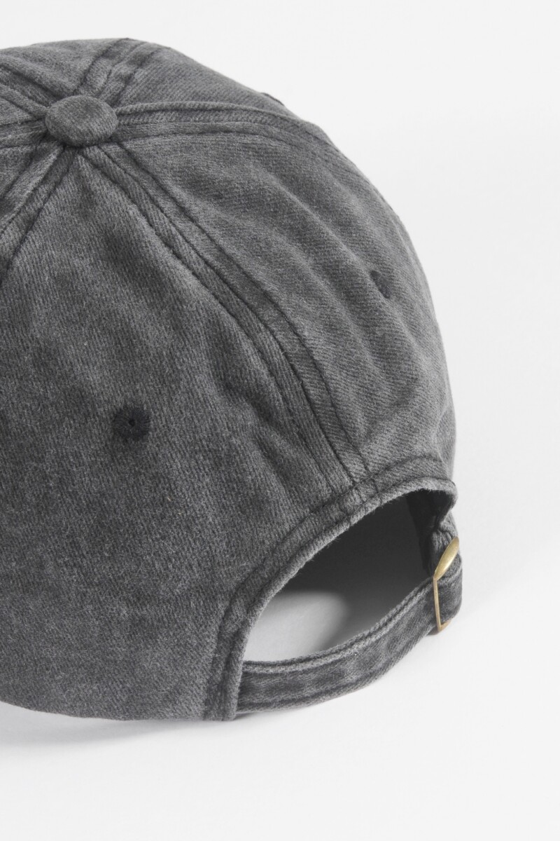 Cap gastado Brooklyn negro