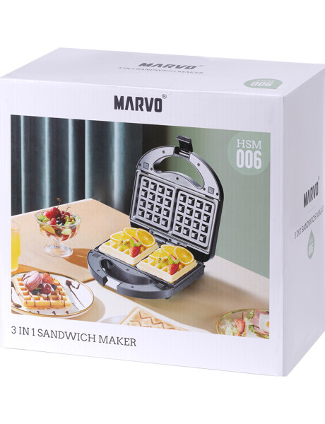 Sandwichera Marvo 3 en 1 Sandwichera Marvo 3 en 1
