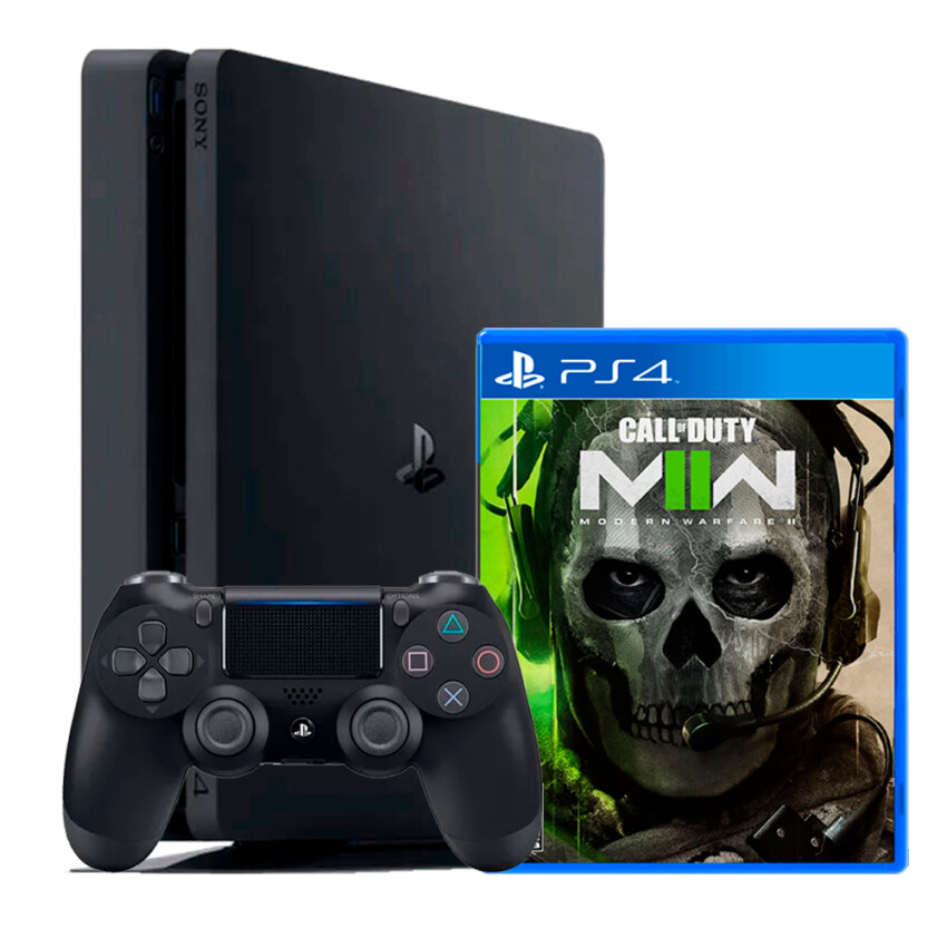 Consola Sony PS4 SLIM 1TB + COD: Modern Warfare II Consola Sony PS4 SLIM 1TB + COD: Modern Warfare II