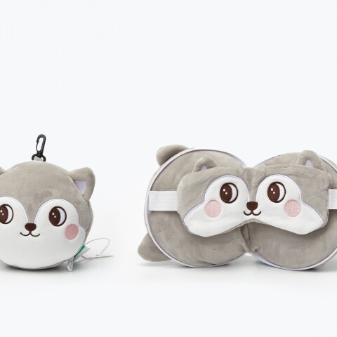 ANTIFAZ DE DIBUJOS ANIMADOS Y ALMOHADA PARA CUELLO 2 EN 1 (SHIBA INU) ANTIFAZ DE DIBUJOS ANIMADOS Y ALMOHADA PARA CUELLO 2 EN 1 (SHIBA INU)