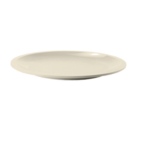 PLATO LLANO POLIPROPILENO NATURAL-BEIGE 26CM GUZZINI