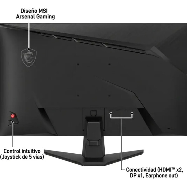 Msi Monitor Mag 272f X24 Fhd 27" 240hz MONITOR MSI MAG 272F X24 27" 240HZ