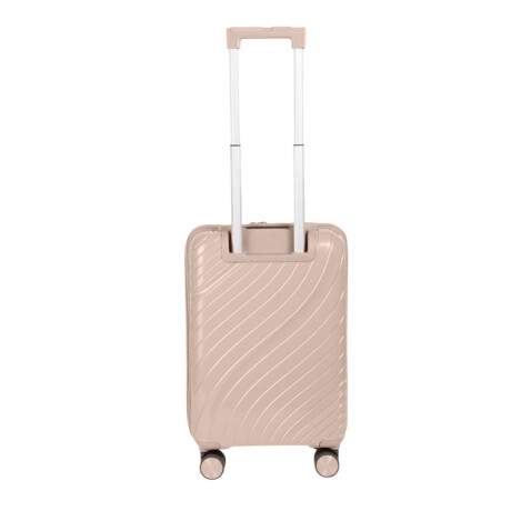 Valija Carry On con bolsillo para laptop Rosa