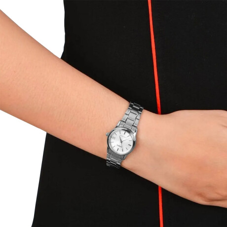Reloj Casio LTPV002D-7AUDF Clásico Acero Inoxidable Plata 0