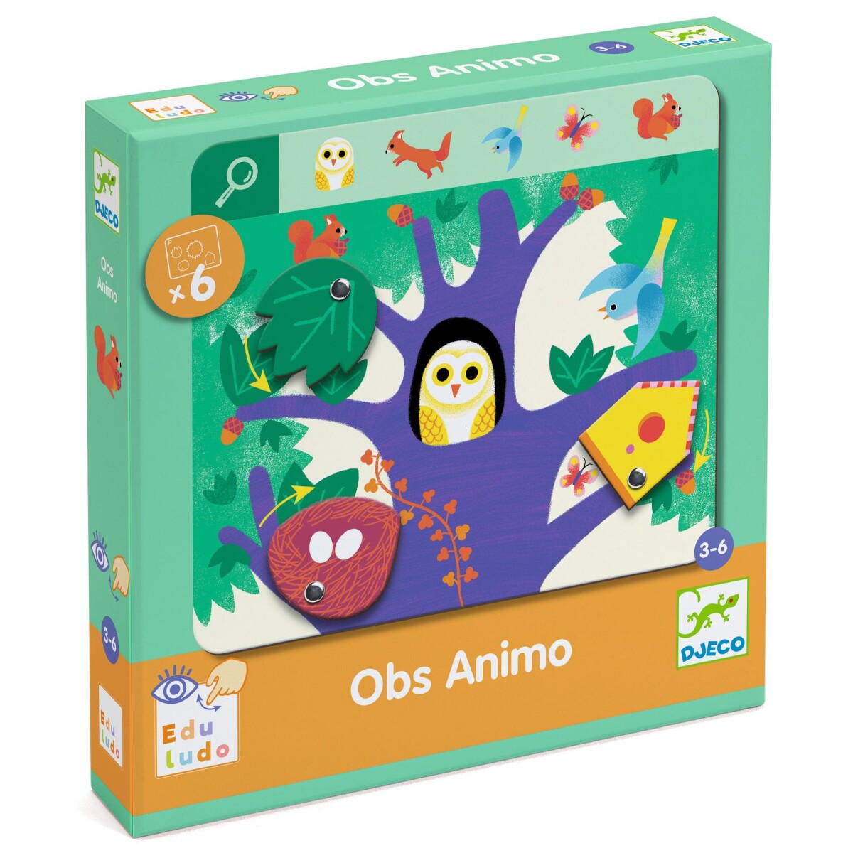 Juego de mesa Observación Animo Djeco 